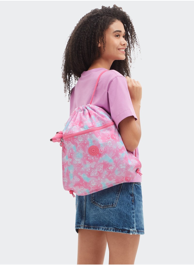 kipling - Supertaboo School, gym or swim bag Garden Clouds - Image 1