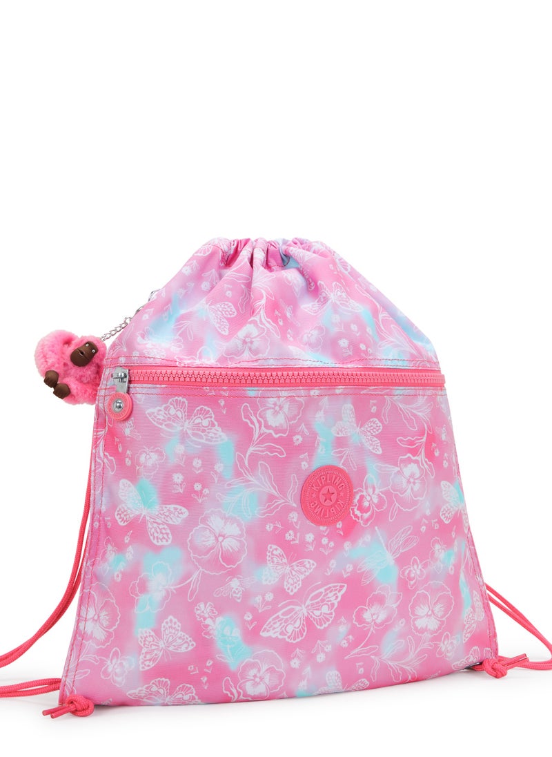 kipling - Supertaboo School, gym or swim bag Garden Clouds - Image 1