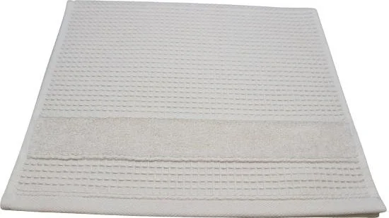 اندر هوم 30x50 Pique Curl Towel Checked Pattern Napkin Kitchen Hand Face Towel