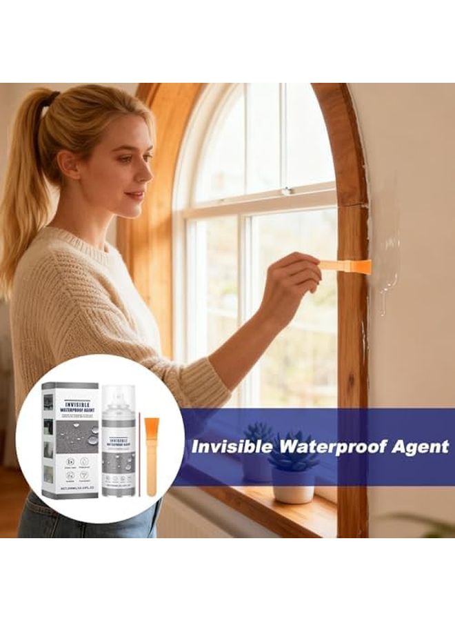 Invisible Waterproof Sealant 300ml Clear Roof Pipe Bathroom Kitchen Anti Leak Adhesive - Image 4