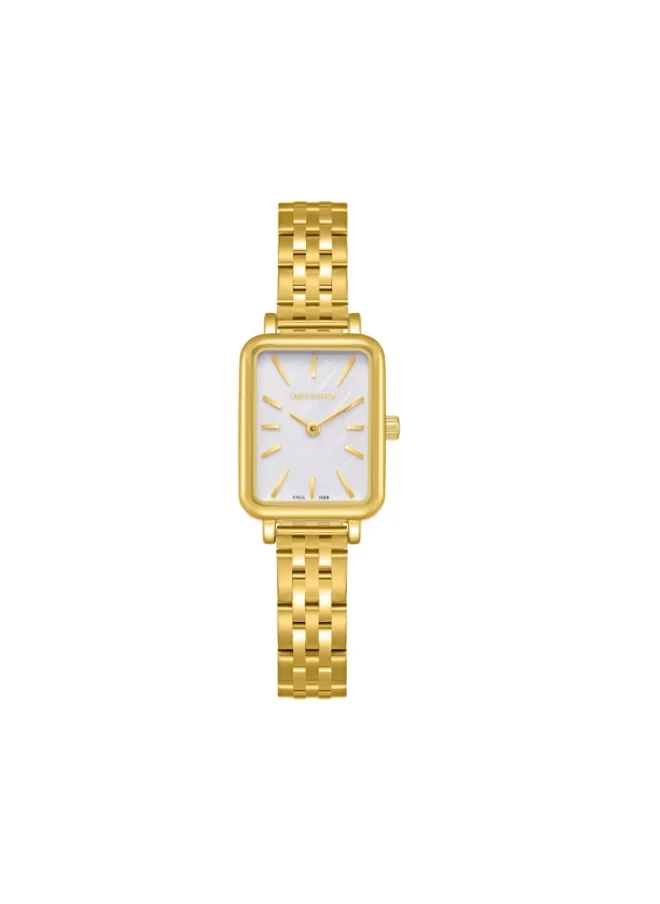 لي كوبر Women's Metal Analog Watch LC08121.120 - 20,5*32,5 mm