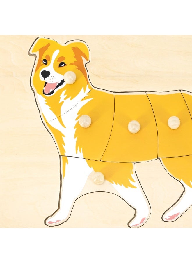 Viga Montessori Puzzle Dog - Image 4
