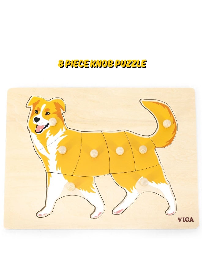 Viga Montessori Puzzle Dog - Image 2