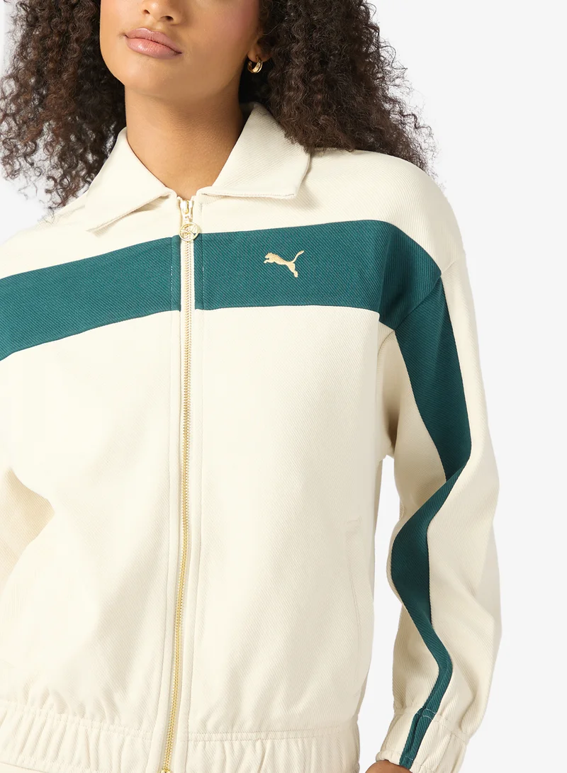 PUMA T7 Relaxed Fit Track Jacket
