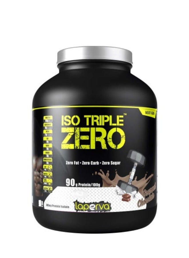 Laperva Iso Triple Zero Whey Protein Isolate, Gourmet Chocolat, 4Lb
