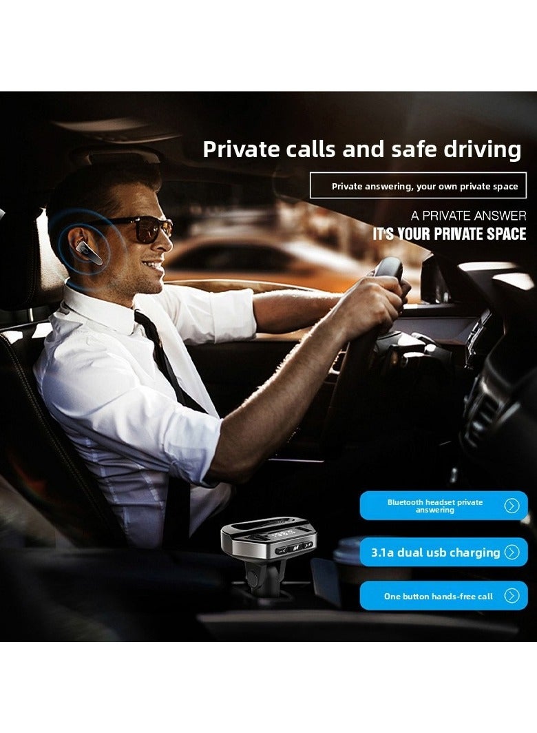 The new 2-in-1 car charger features super fast charging and comes with multi-functional wireless noise-cancelling Bluetooth headphones - Image 3