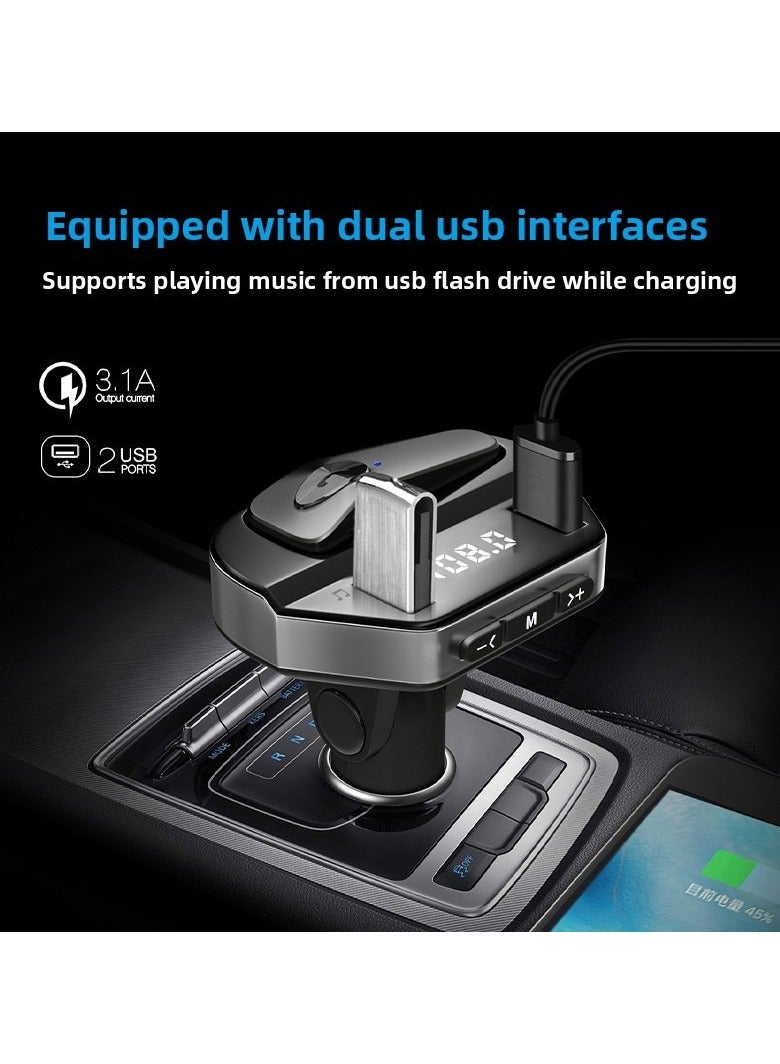 The new 2-in-1 car charger features super fast charging and comes with multi-functional wireless noise-cancelling Bluetooth headphones - Image 4