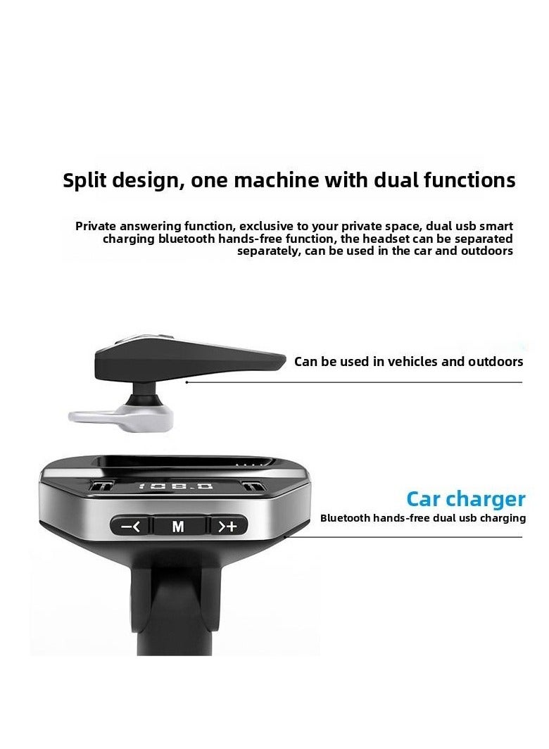The new 2-in-1 car charger features super fast charging and comes with multi-functional wireless noise-cancelling Bluetooth headphones - Image 5