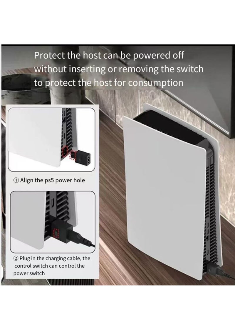 PS5 Power Switch PS5/SLIM/PRO Power Cord Host Switch PS4 PS3 Power Plug - Image 2