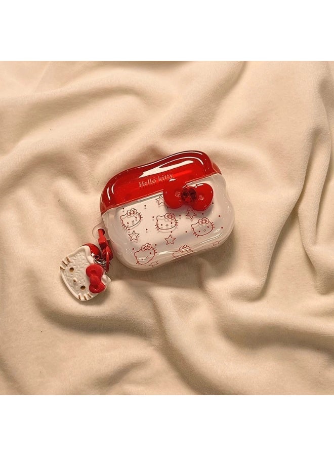 هالو كيتي مرحبا كيتي مستوحاة إيربودس 4 حالة مع سحر مبهج لطيف في تصميم موثوق واقية ل سماعات الأذن و سوبر أنيق الكل في واحد التبعي مجموعة - Image 2