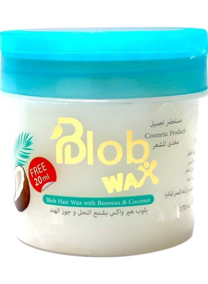 Blob Hair Wax with Coconut Beeswax - 150 Ml