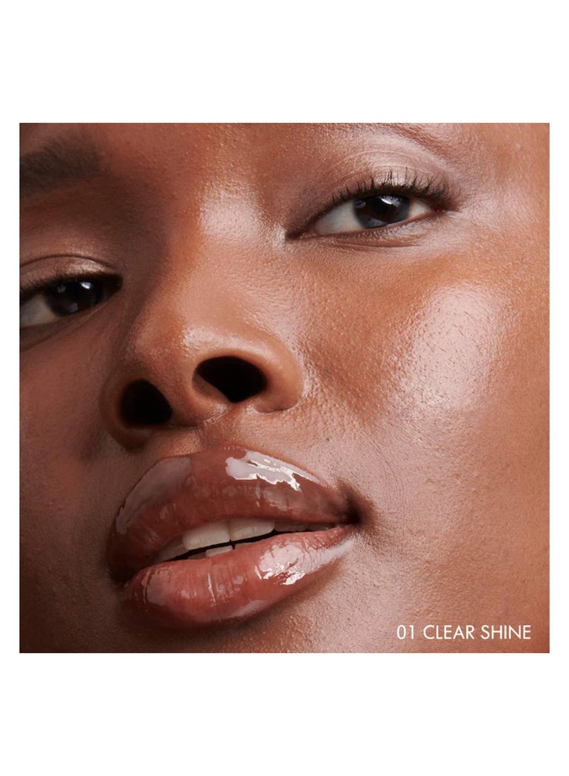 GIORGIO ARMANI أرماني بيوتي برايسما جلاس مرطب شفاه لامع - 01 لمعة واضحة، 3.5 مل - Image 4