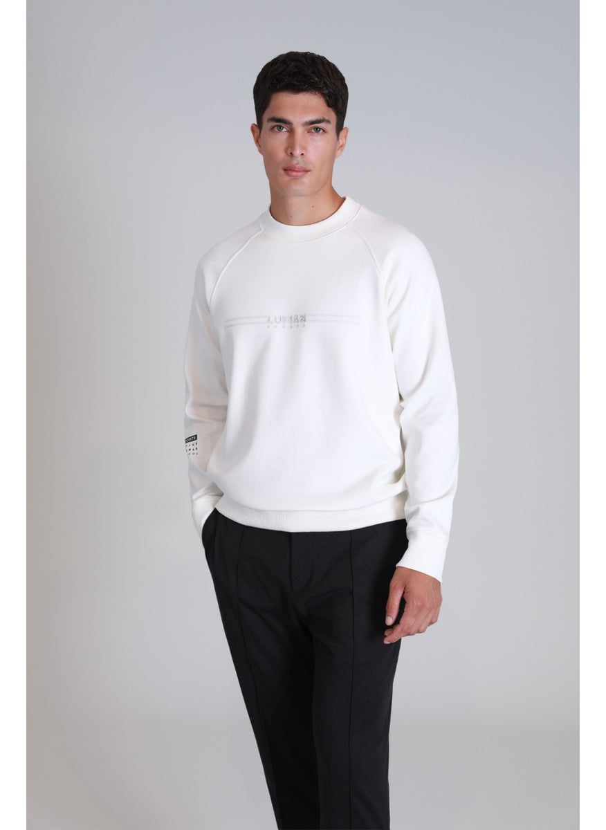 Lufian - Squire Men's Sweatshirt Khaki - Image 1