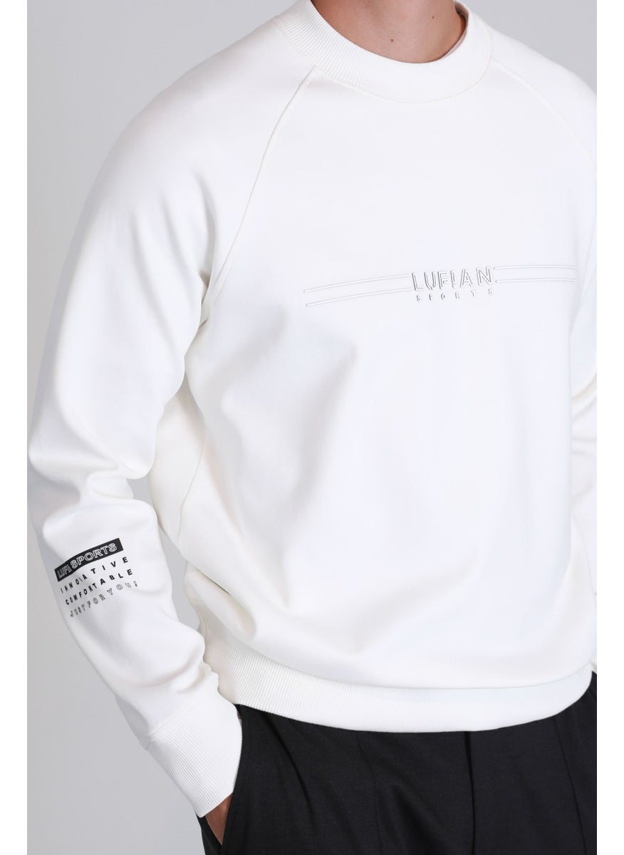 Lufian - Squire Men's Sweatshirt Khaki - Image 1