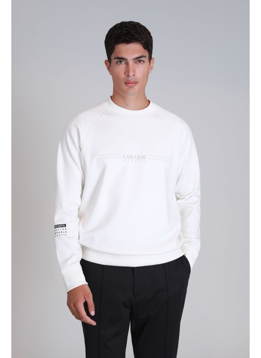 Lufian - Squire Men's Sweatshirt Khaki - Image 1