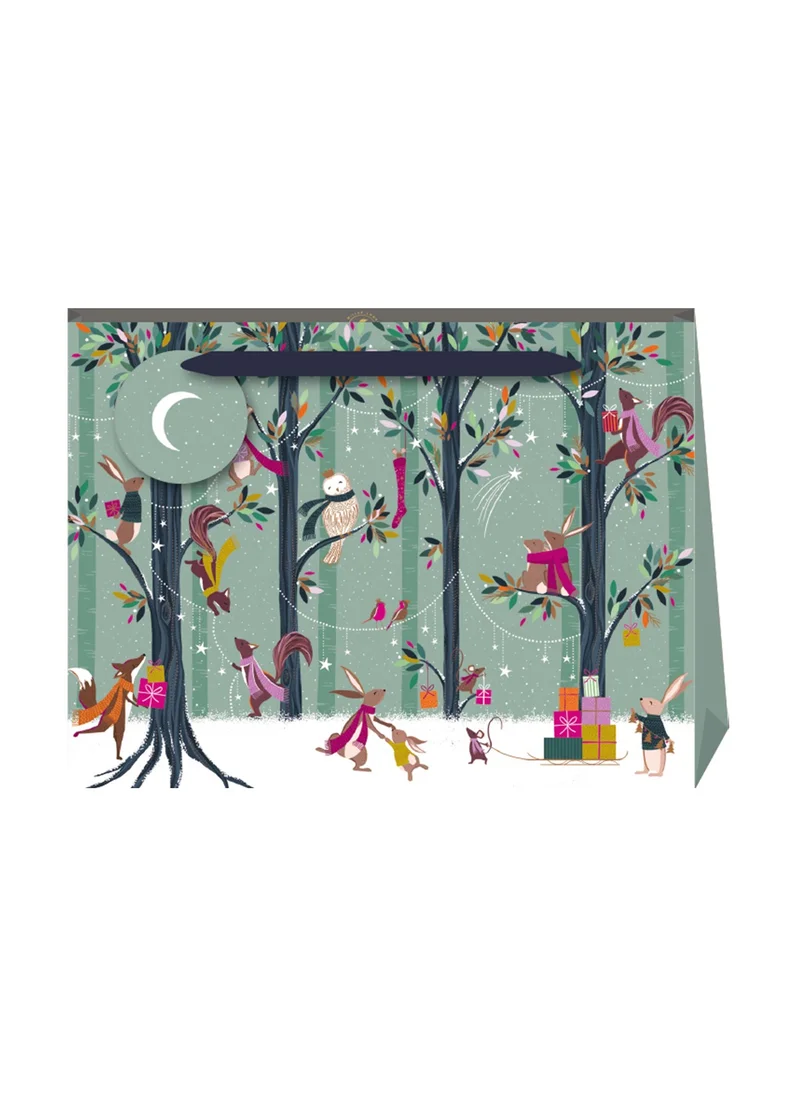 Sara Miller Winter Festival Shopper Bag