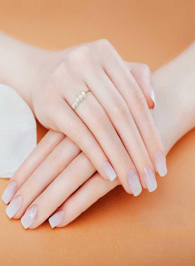 ZMANYIJEW Dainty Minimalistic Freshwater Pearl Ring for women,316L Stainless Steel Gold Stacking Statement Wedding Finger Pearl Rings Holiday Gift for Women Girls, titanium steel, Pearl - Image 4