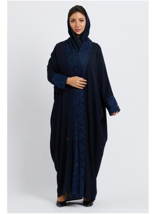 Evva Evva Luxury Saudi Abaya for Women – Elegant Open Front Modest Wear in Premium Fabric – Ideal for Ramadan, Eid, and Everyday Elegance  - Image 2