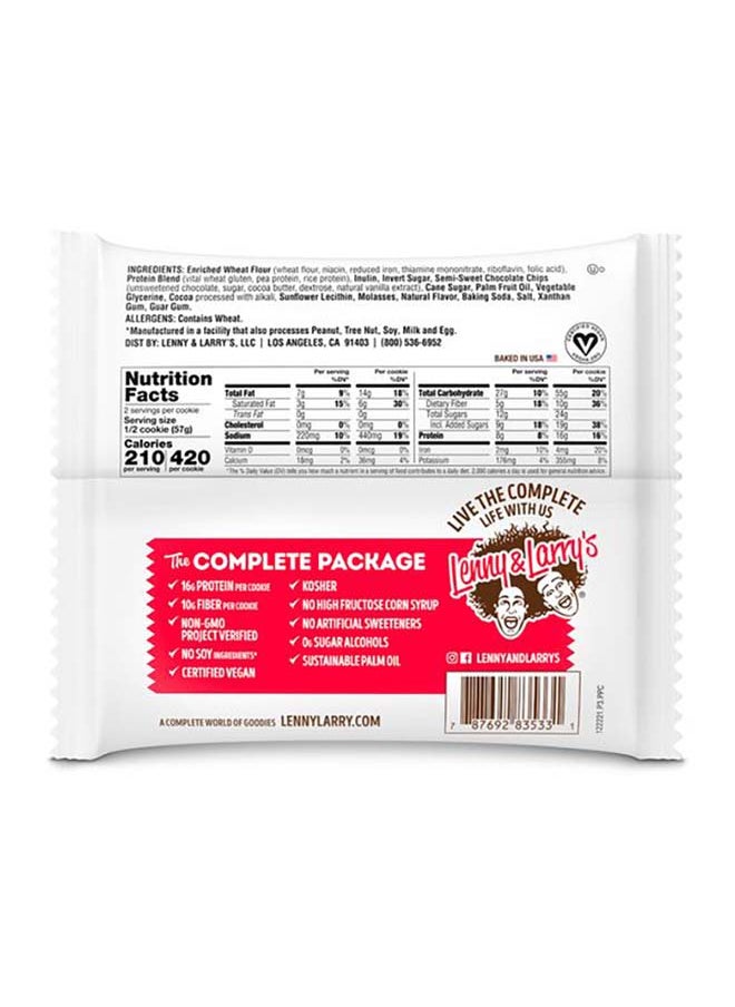Lenny and Larry's Complete Cookie Double Chocolate 113g (16g Protein)  - Image 2
