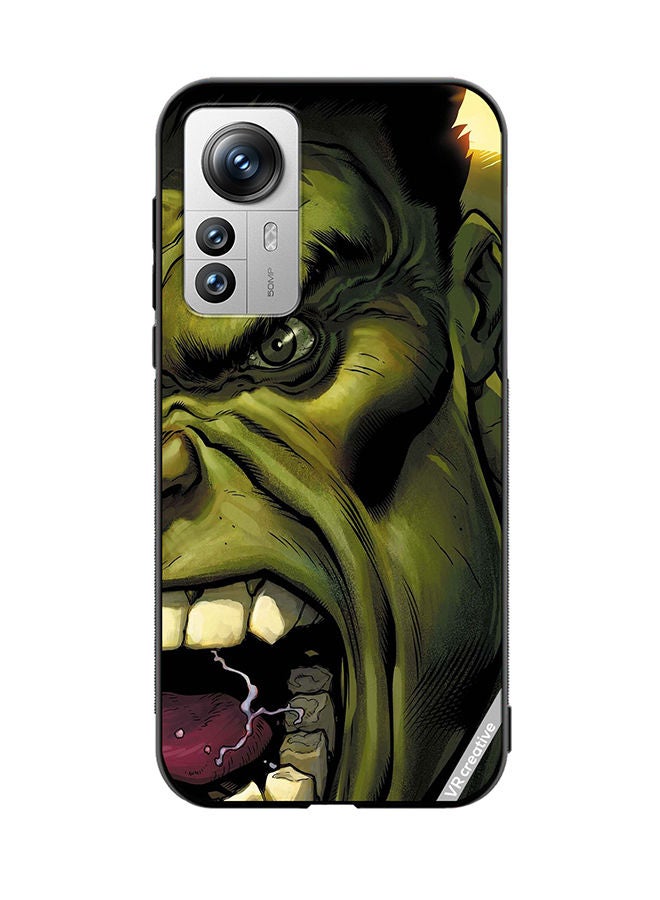VR CREATIVE Protective Case Cover For Xiaomi 12X Hulk Design Multicolour - Image 1