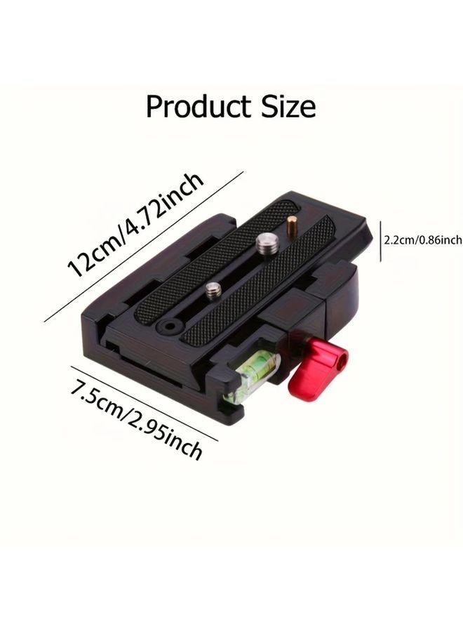 لوحة قاعدة سريعة الإطلاق مع مشبك لمانفروتو 577، 501، 504، 701 حامل كاميرا HDV قطعة واحدة - Image 3