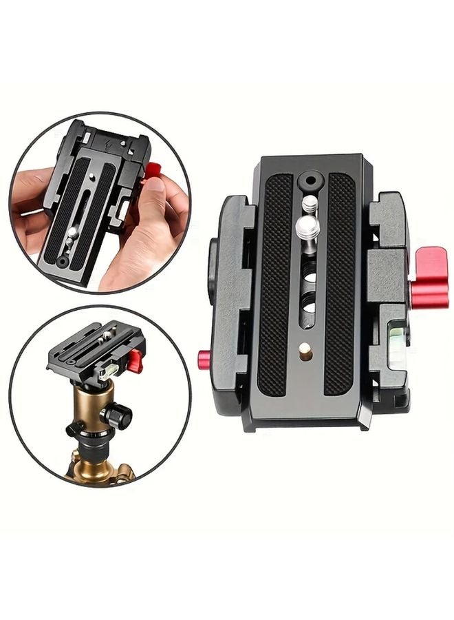 لوحة قاعدة سريعة الإطلاق مع مشبك لمانفروتو 577، 501، 504، 701 حامل كاميرا HDV قطعة واحدة - Image 2