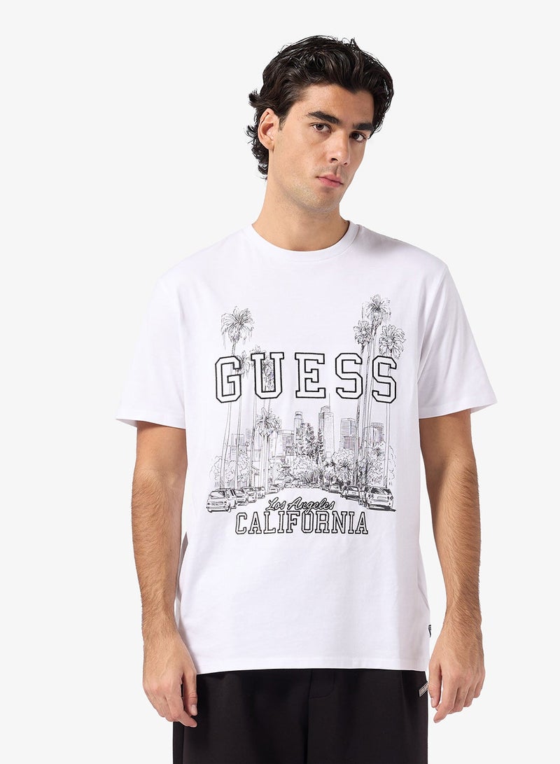 GUESS Short Sleeve Blvd Tee - Image 1