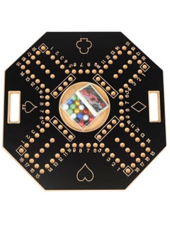 Jackaroo Numbered Jackaroo High Quality 4 Player Board  Game And Card Set With 16pcs Marble-60x60 cm  - Image 4