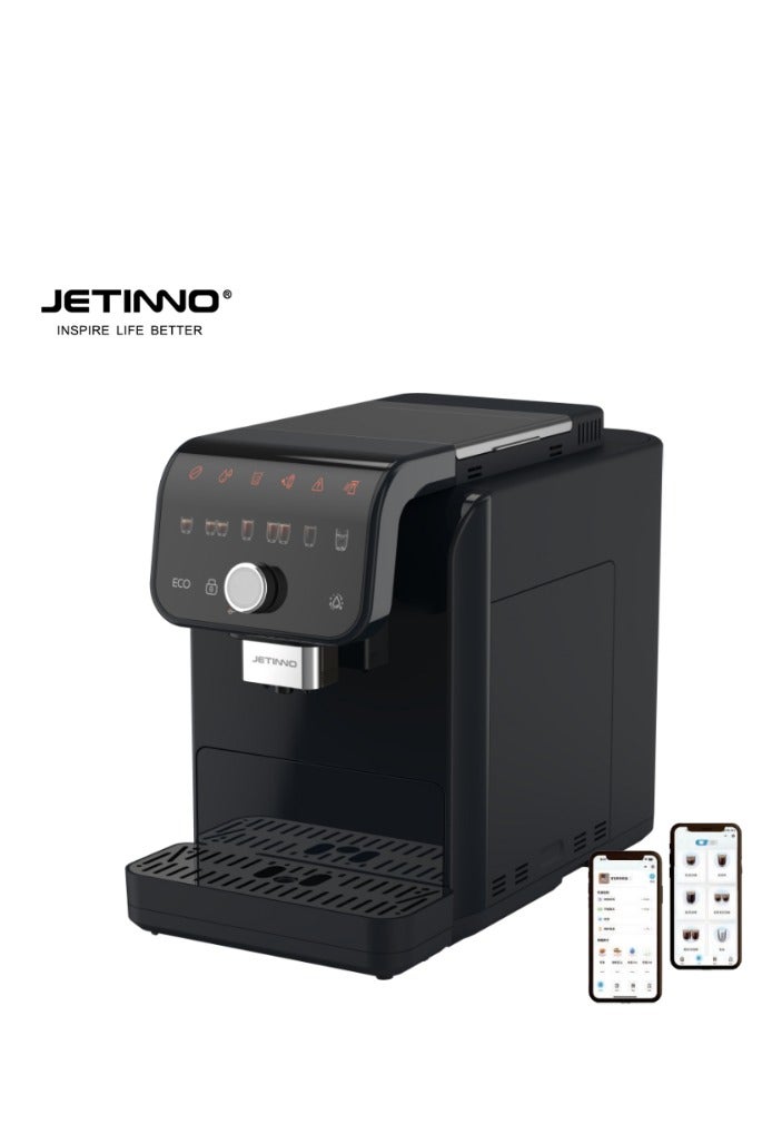 Jetinno JL05 Fully Automatic Coffee Machine with Fresh Milk and Mobile App Control – Barista Coffee at Home - Image 1