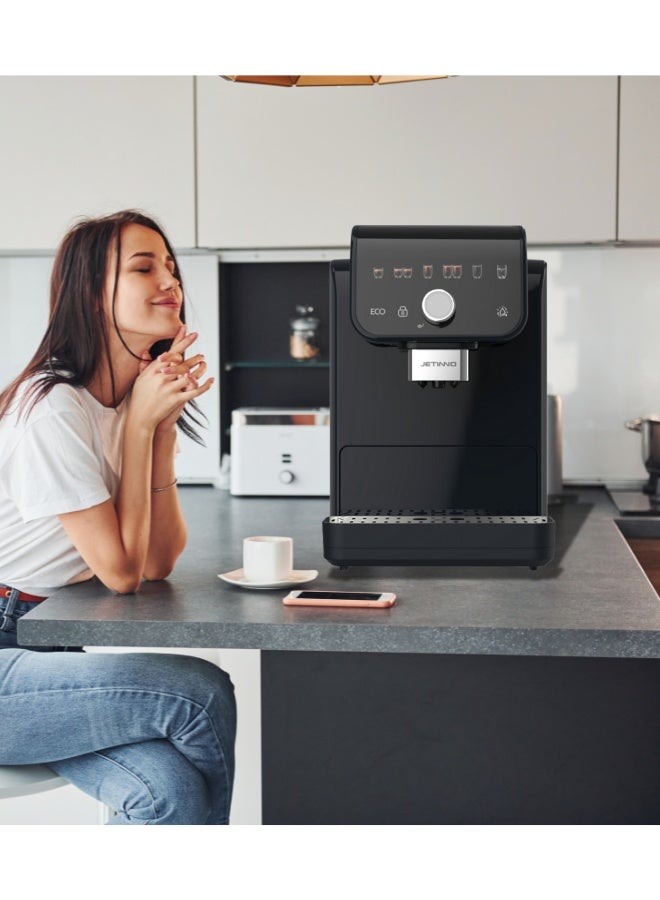 Jetinno JL05 Fully Automatic Coffee Machine with Fresh Milk and Mobile App Control – Barista Coffee at Home - Image 4