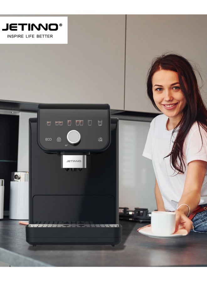 Jetinno JL05 Fully Automatic Coffee Machine with Fresh Milk and Mobile App Control – Barista Coffee at Home - Image 5