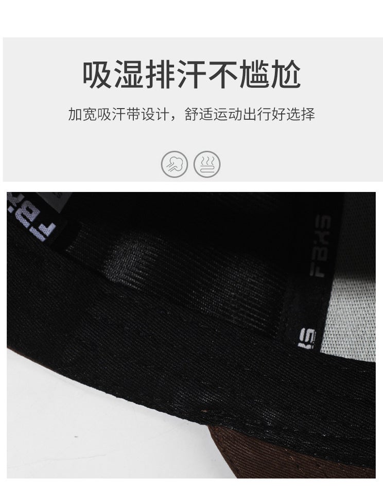 Women Baseball Cap Unisex European Fashion Embroidery Summer Sunshade Hat - Image 4