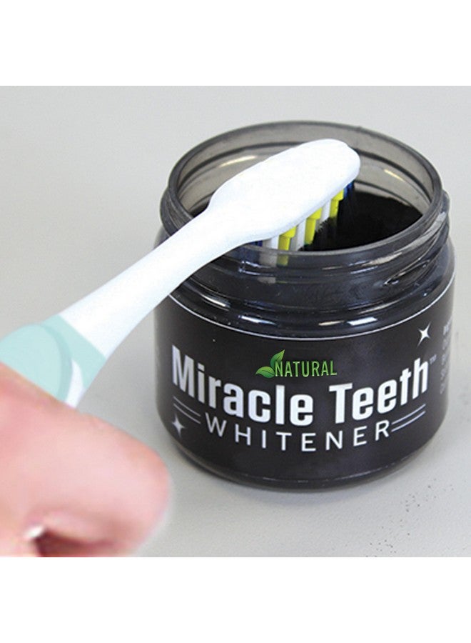 Ontel Miracle Teeth Whitener - Natural Whitening Coconut Charcoal Powder - As Seen on TV - Image 3