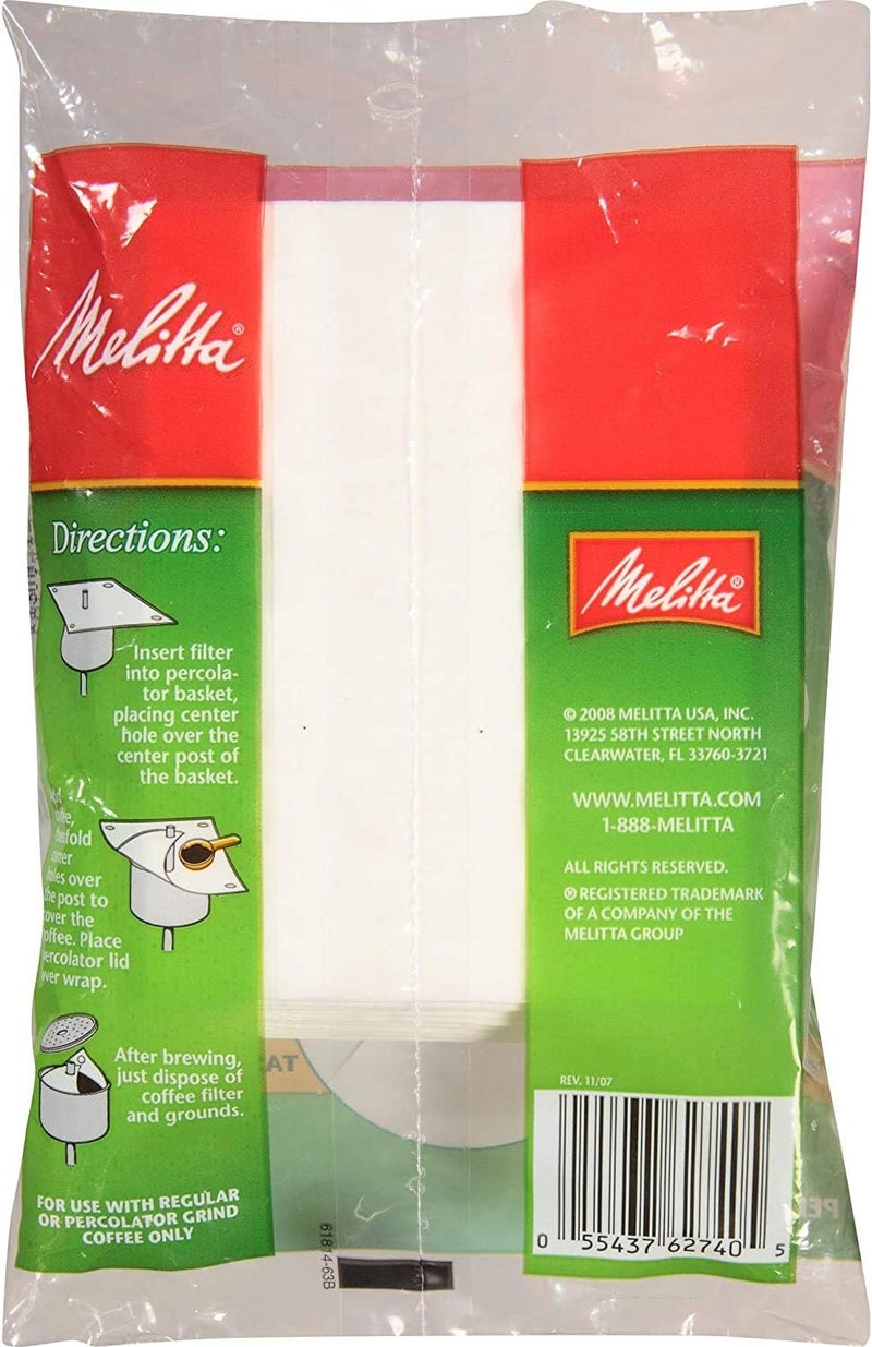 Melitta Melitta USA Inc 627402 White Wrap Coffee Filter 40 Filters - Image 4