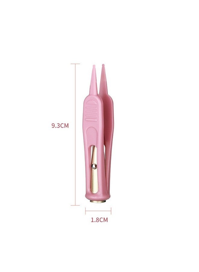 ccHuDE 4 Pcs Plastic Nose Cleaning Tweezers Nose Booger Cleaner Baby Nasal Tweezers Booger Removers with LED Light for Baby Care - Image 3