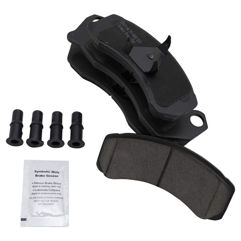 TRQ Front Brake Pads Ceramic Compatible with 19871993 Ford Mustang 19871988 Thunderbird
