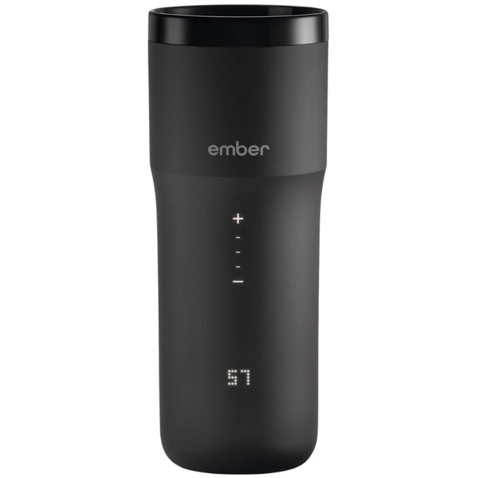 TEMPERATURE CONTROL SMART TRAVEL MUG 2 WITH APPLE FIND MY FEATURE 355 ML APPCONTROLLED RECHARGEABLE INSULATED COFFEE FLASK WITH LEAKPROOF LID FITS MOST CUP HOLDERS 3HR BATTERY LIFE