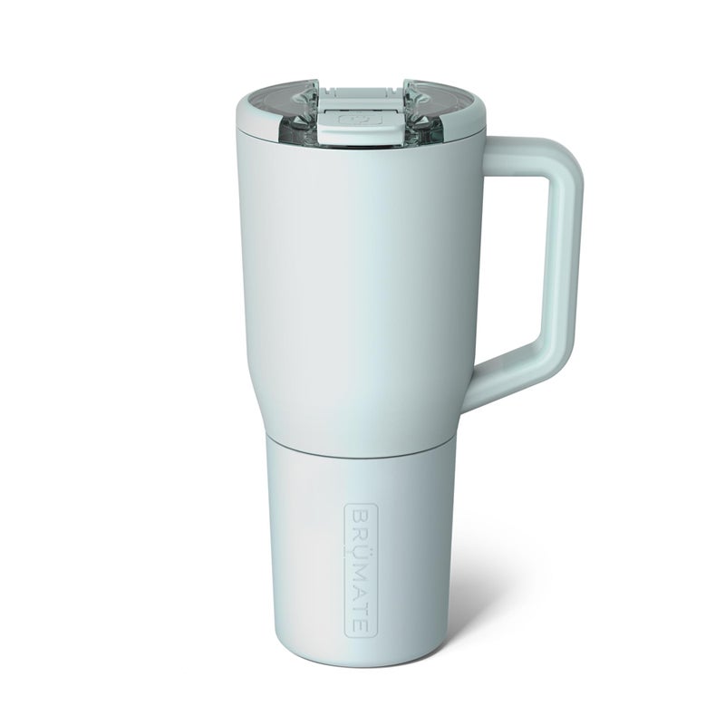 BrMate Mv 35oz 100 Leak Proof Insulated Coffee Mug with Handle Lid Stainless Steel Coffee Travel Mug Double Walled Coffee Cup Blue Agave