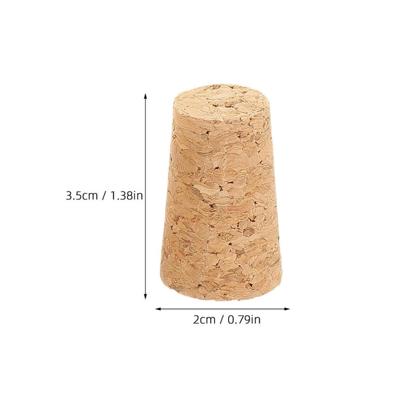 30 Pcs High Density Synthetic Cork Wine Bottle Stoppers Reusable Glass Bottle Sealers - Image 3