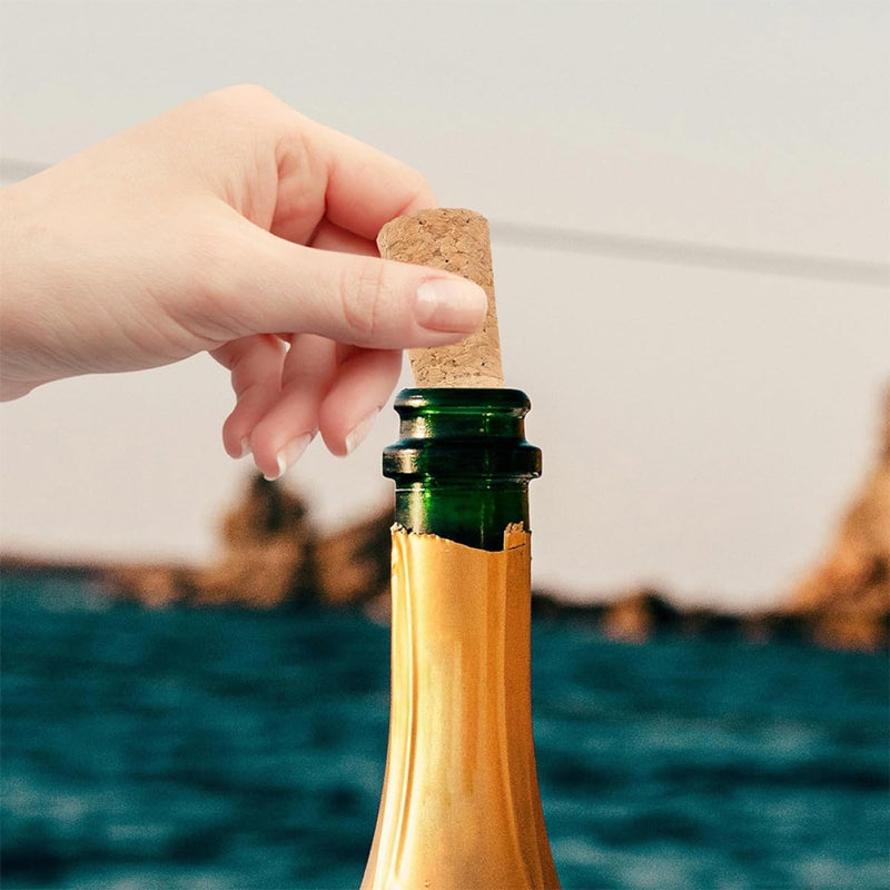 30 Pcs High Density Synthetic Cork Wine Bottle Stoppers Reusable Glass Bottle Sealers - Image 5