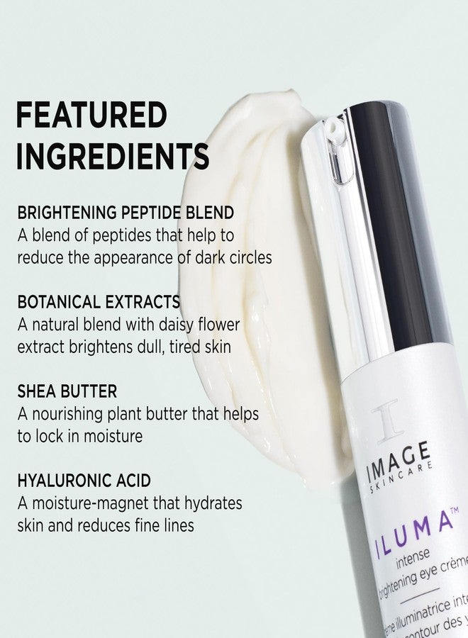IMAGE Skincare, ILUMA Intense Brightening Eye Crème, Helps Reduce Signs of Visible Skin Aging, Dark Circles, Spots and Discoloration Under Eyes, 0.5 fl oz - Image 4