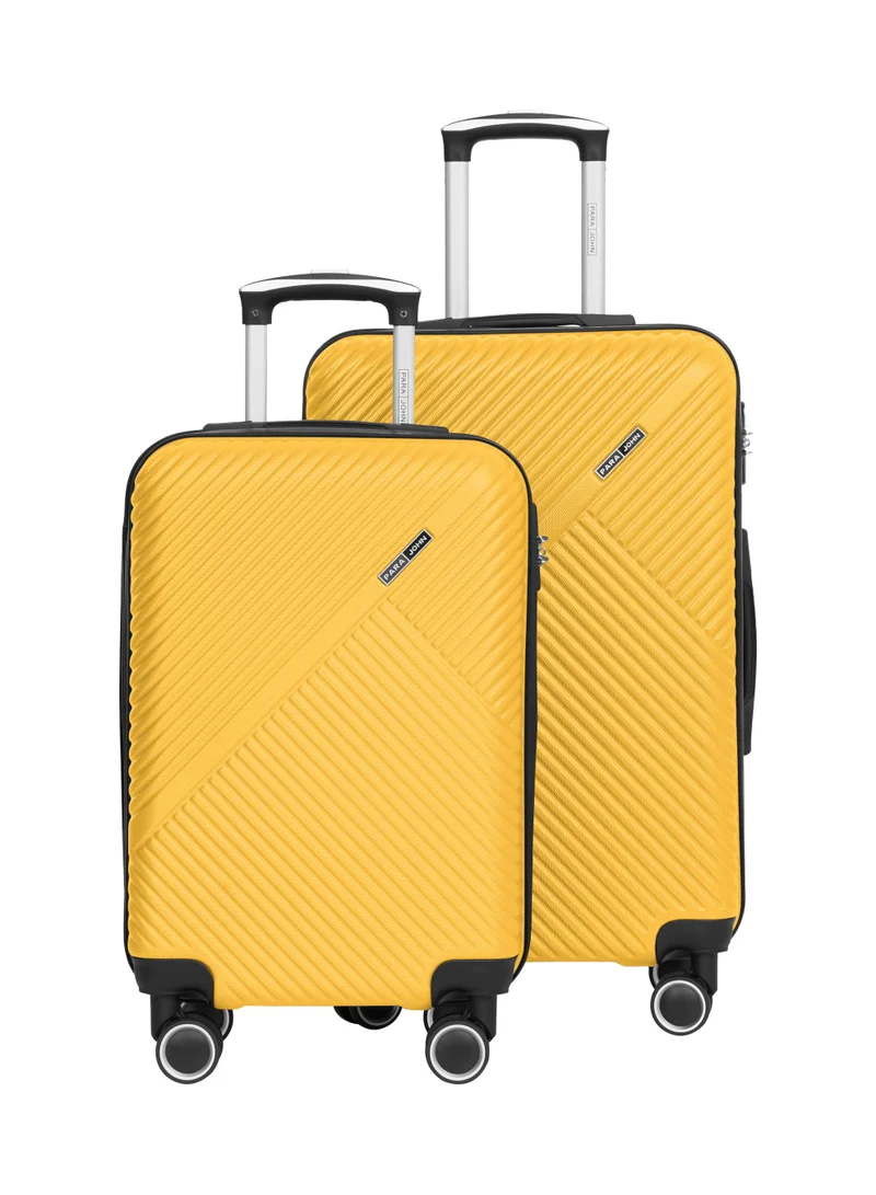 بارا جون باراجون طقم حقائب سفر صلبة من ABS مقاس 20+24 بوصة – شنط ترولي خفيفة الوزن بعجلات دوارة 4 اتجاهات