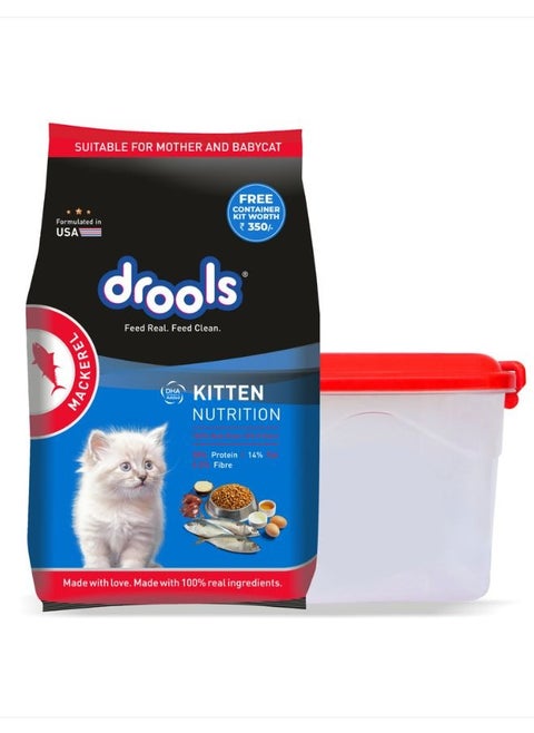 Kitten Dry Cat Food Mackerel 1kg