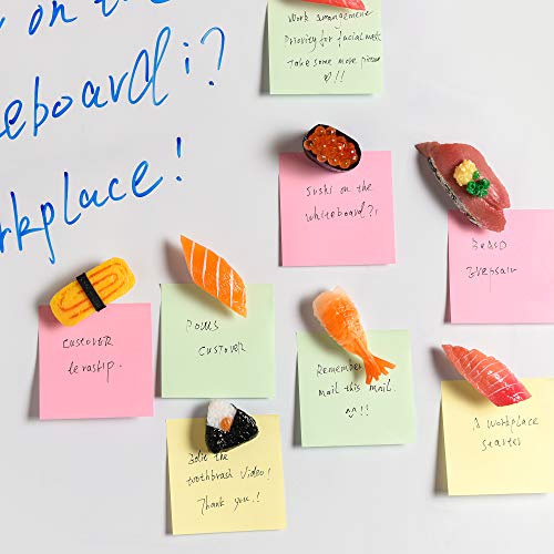 HEY FOLY Cute Sushi Fridge Magnet Japenese Food Fun Magnets for Refrigerator Whiteboard, Fake Sushi Food Play Toys for Dollhouse Cake Kitchen Decoration Gifts(Sushi 1) - Image 5