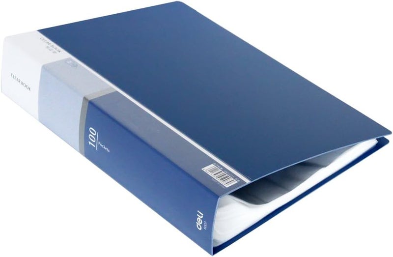 E5007 100-Pocket Display Book, A4 Size, Assorted - Image 2