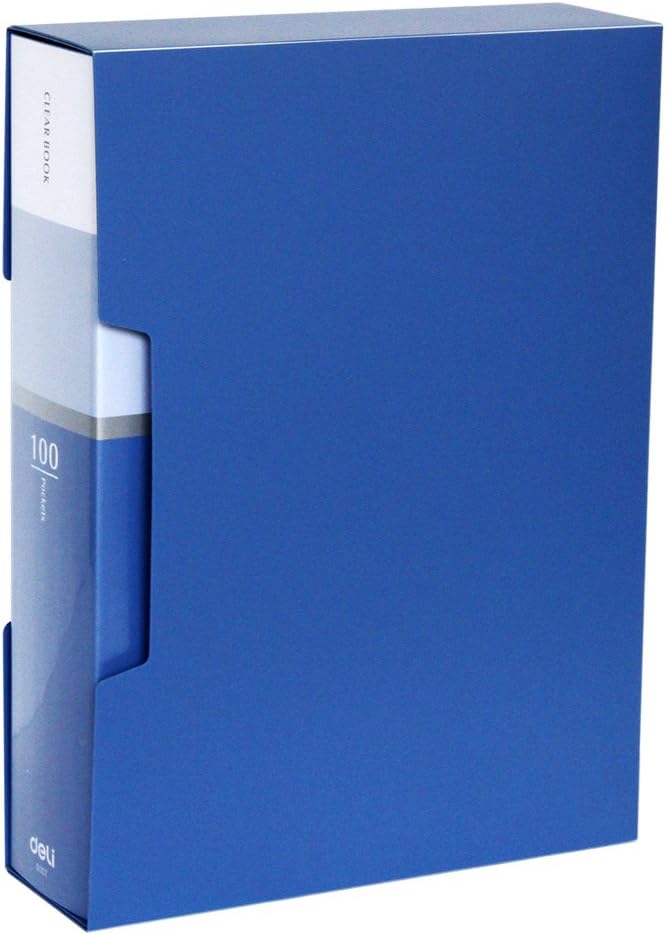 E5007 100-Pocket Display Book, A4 Size, Assorted - Image 1
