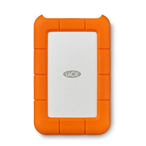LaCie Rugged Mini 5TB External Portable HDD – USB 3.0 USB 2.0 Compatible, Drop Shock Dust Rain Resistant Shuttle Drive, for Mac and PC Computer Desktop Workstation PC Laptop (STJJ5000400) - Image 1