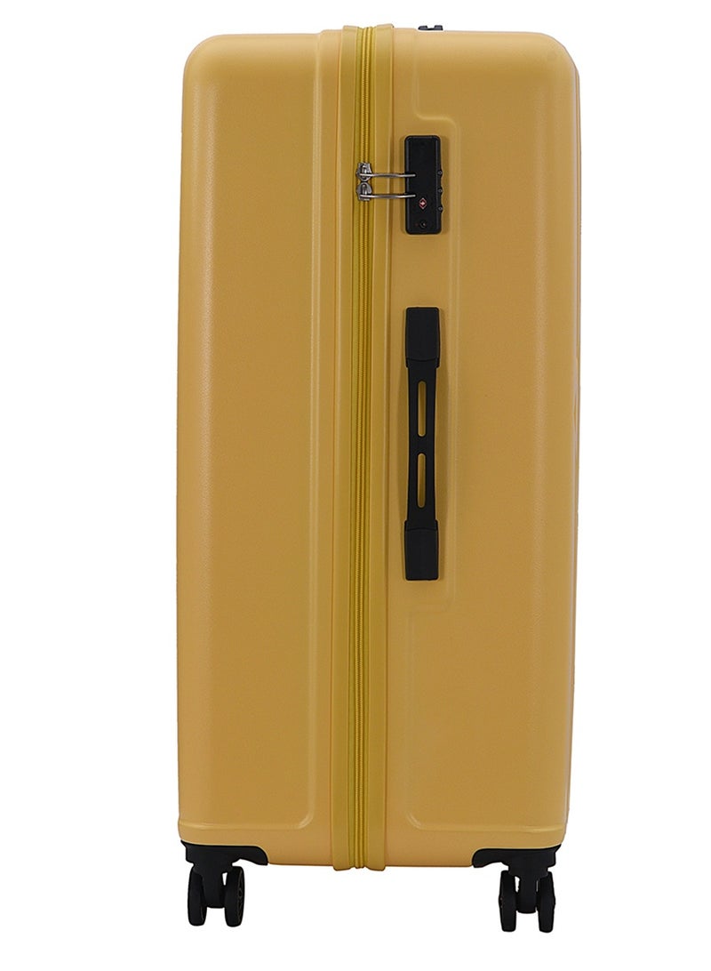 AMERICAN TOURISTER Skytrac DW V2 Suitcase, Check-In Size 79 cm / 29 inch, 4 Spinner Wheels, Hard Top, Polypropylene, Sunshine Yellow|TSA Combination Lock|Scratch & Impact Resistant Material - 3 Years Global Warranty - Image 2