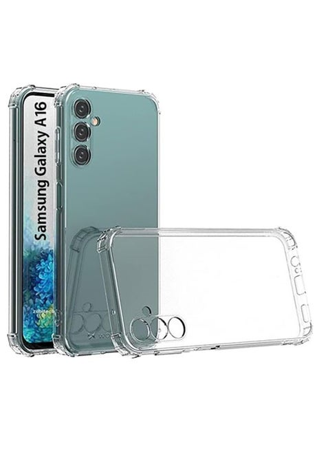 جراب شفاف ومضاد للصدمات لهاتف سامسونج ايه 16 Samsung Galaxy A16