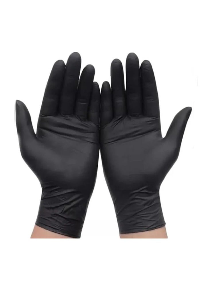 Generic Gloves Nitrile black- 20 PCS Size M  - Image 2